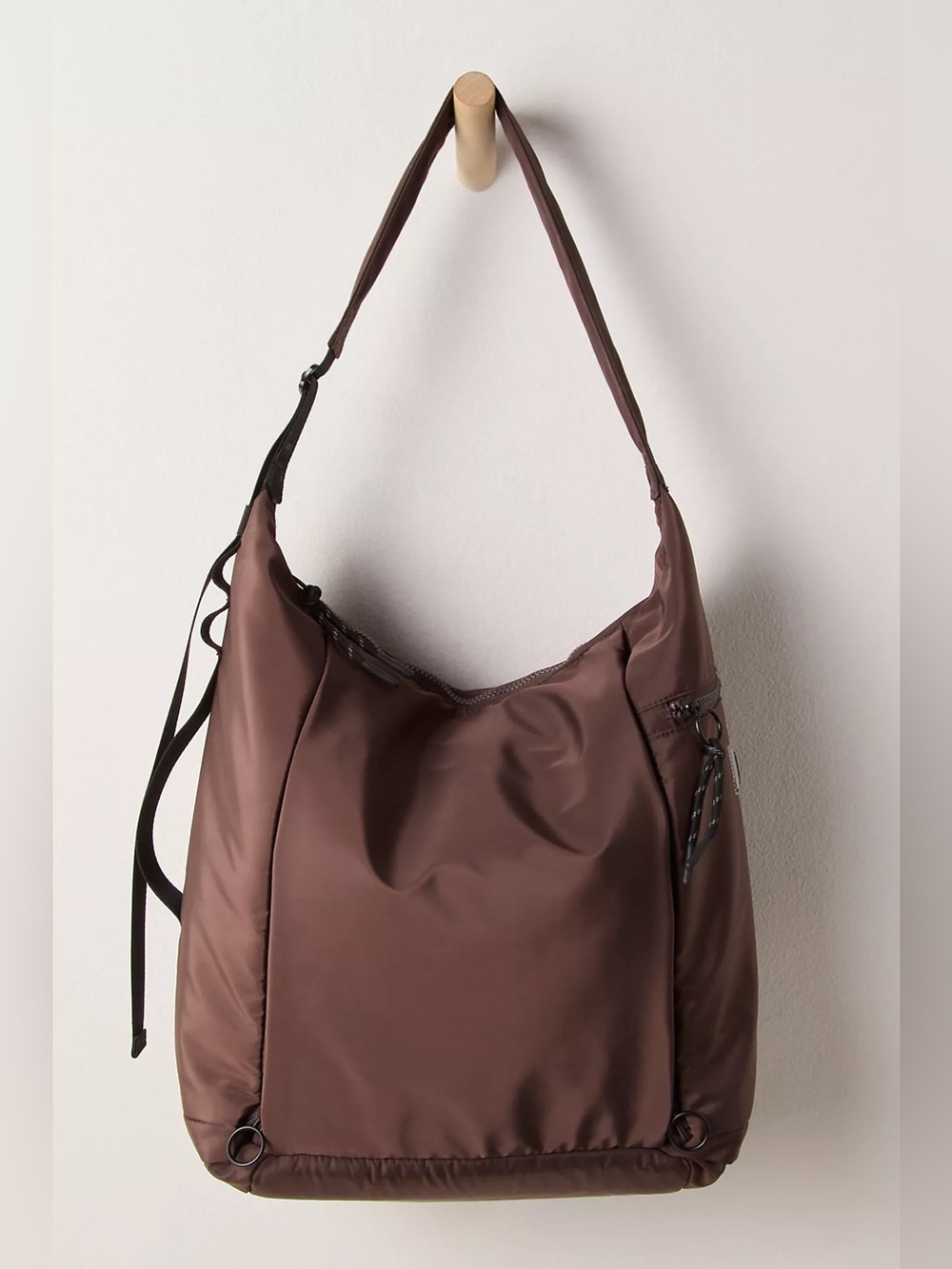 Free people No Time Zones Carryall Tote brown